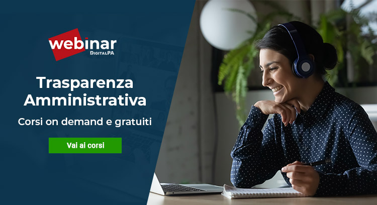 Webinar Trasparenza Amministrativa