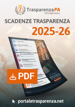 calendario scadenze trasparenza