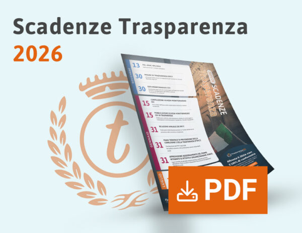 Download PDF brochure calendario scadenze adempimenti trasparenza 2026