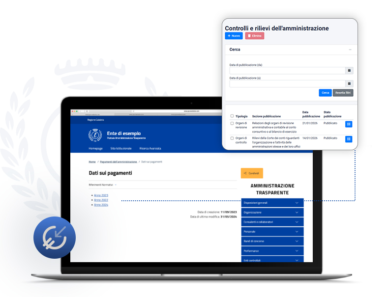 schemi-anac-trasparenza-mockup nuovi schemi anac pubblicazione pagamenti e controlli